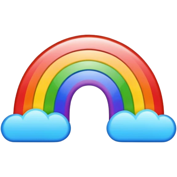 Rainbow item emoji