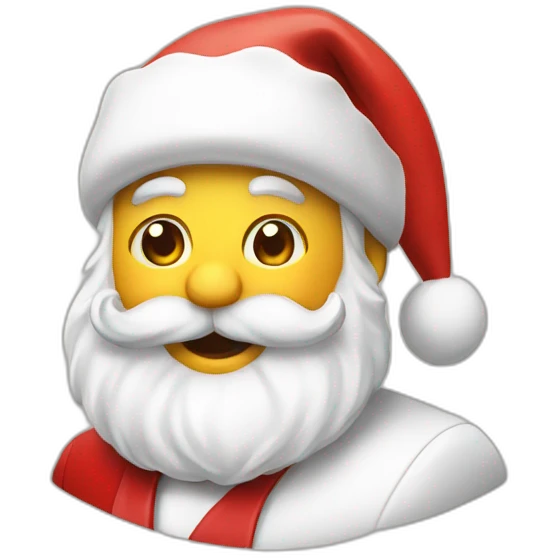 chefs kiss santa emoji