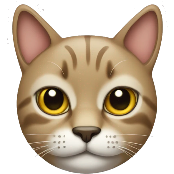 cat with mustache  emoji