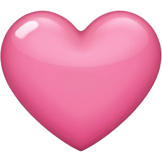 Pink heart emoji