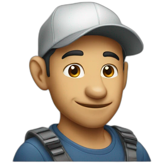 Ratatui with cap emoji