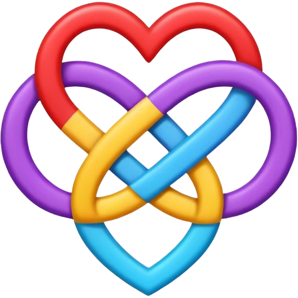 polyamory symbol emoji