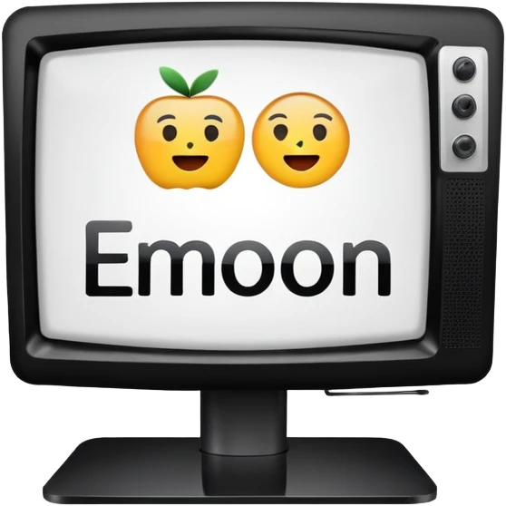 modern TV emoji