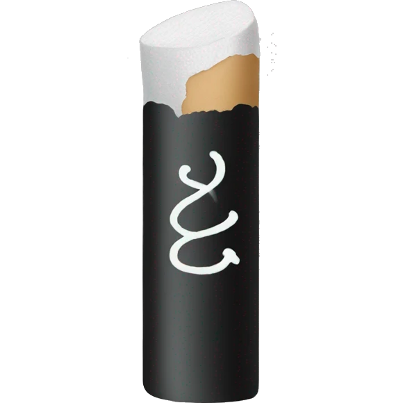 Writing chalk emoji