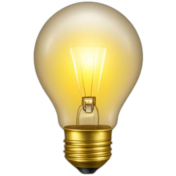 Bulb emoji