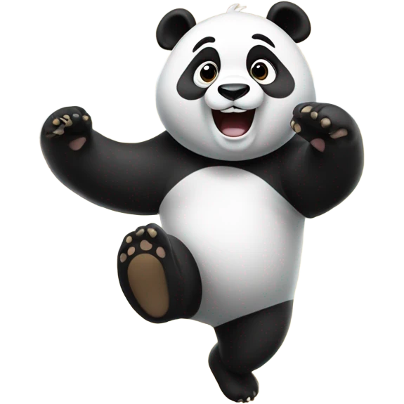 flying panda emoji