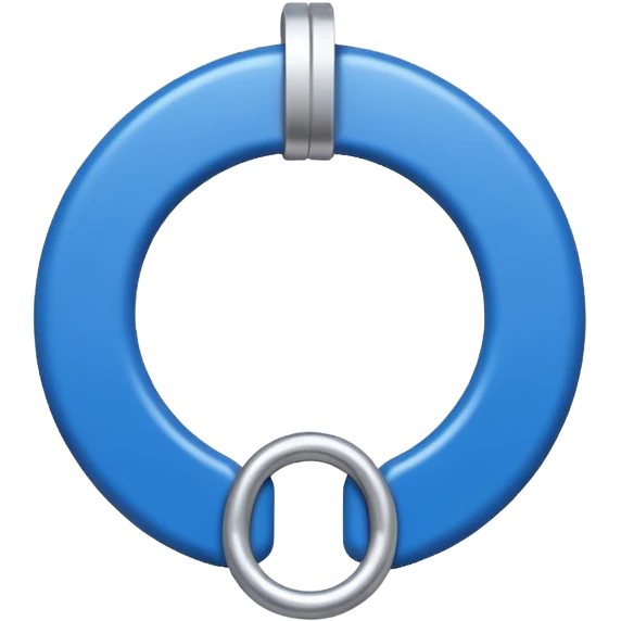 Ein blauer Kreis mit einem weißen Haken drinnen also ein sogenanntes blauer haken emoji