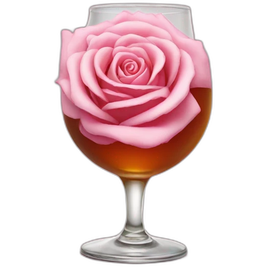 Bière rose emoji
