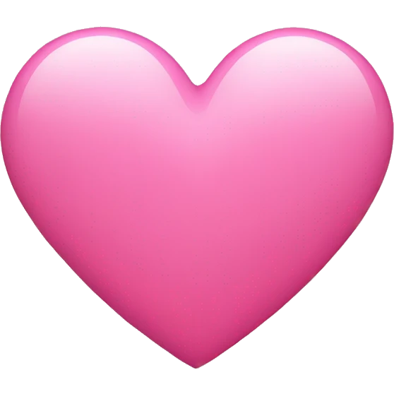 Pink heart emoji