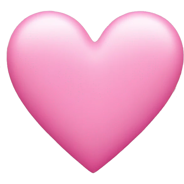 pink heart emoji