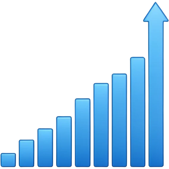 Graph increase emoji