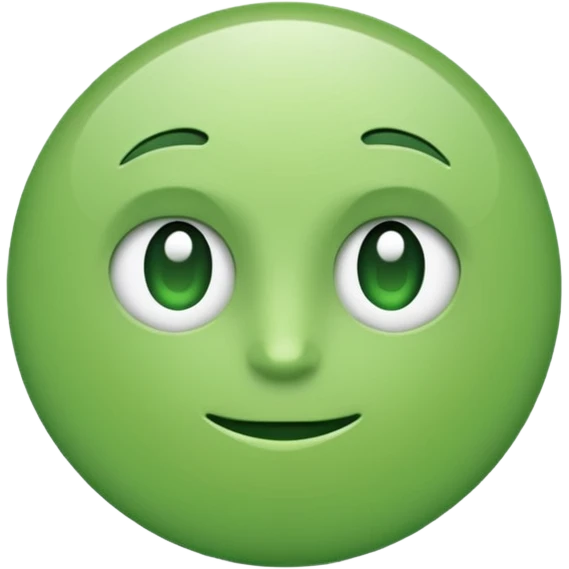 Green point emoji