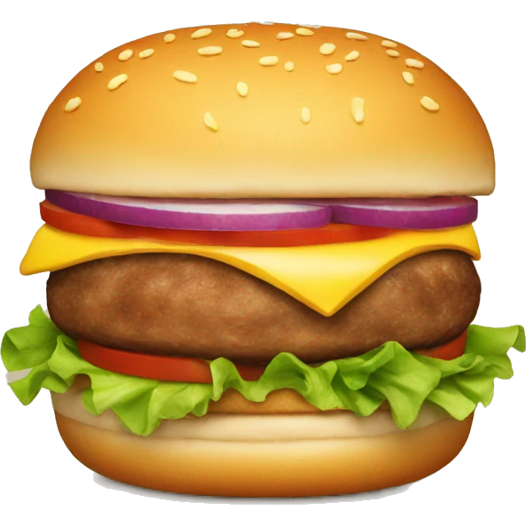 Burger emoji