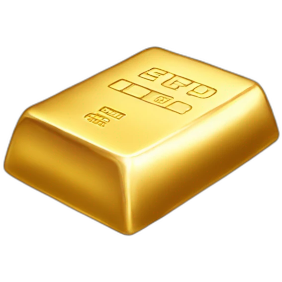 gold bar emoji
