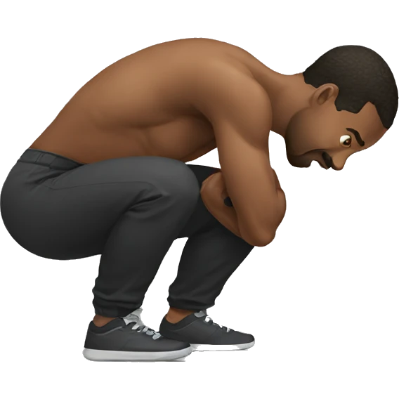 squat emoji