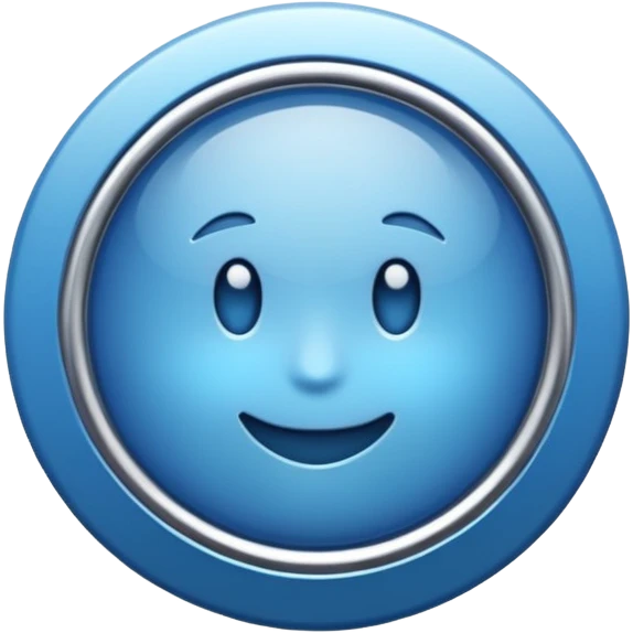 Badge bleu certifié emoji