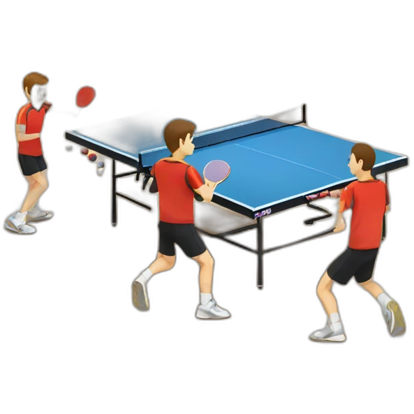 table tennis game emoji