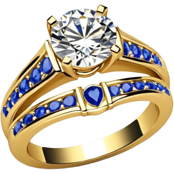  золотая драгоценная шкатулка круглая   emoji