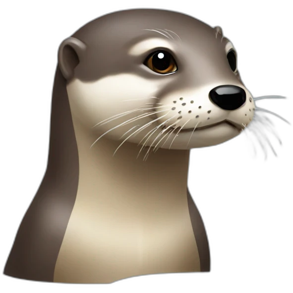 Loutre aonyx emoji