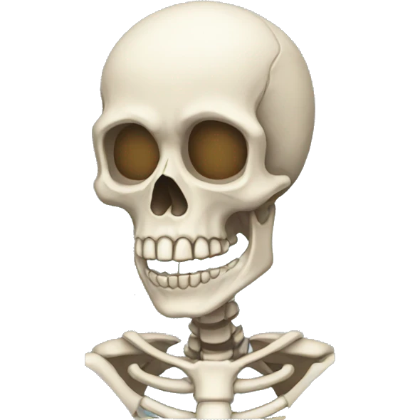skeleton emoji