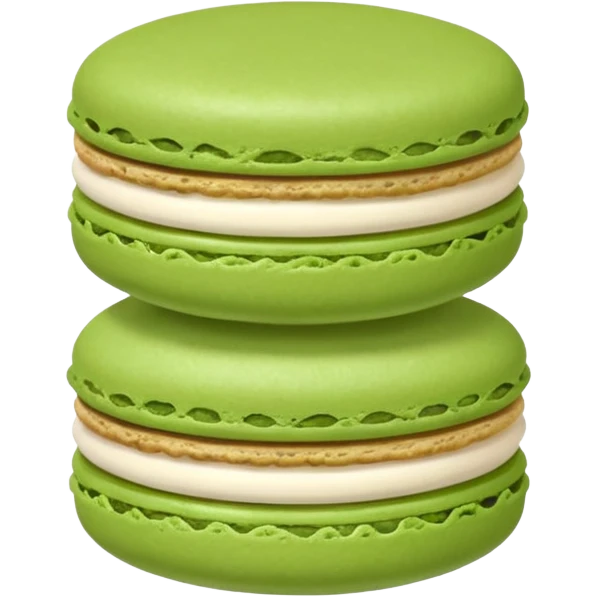 Green Macaroon emoji