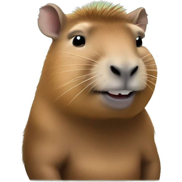 capybara with elon musk emoji