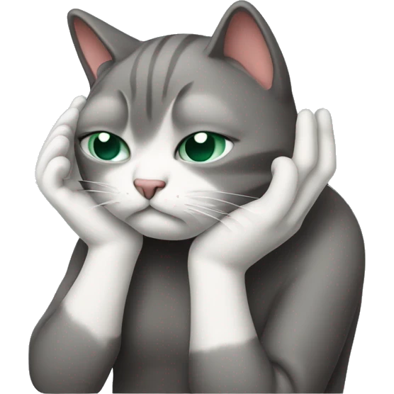 facepalm cat emoji