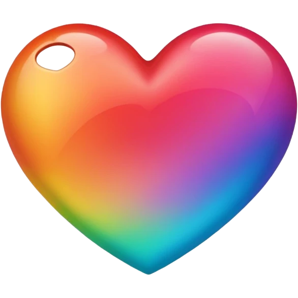 Cœur multicolore  emoji