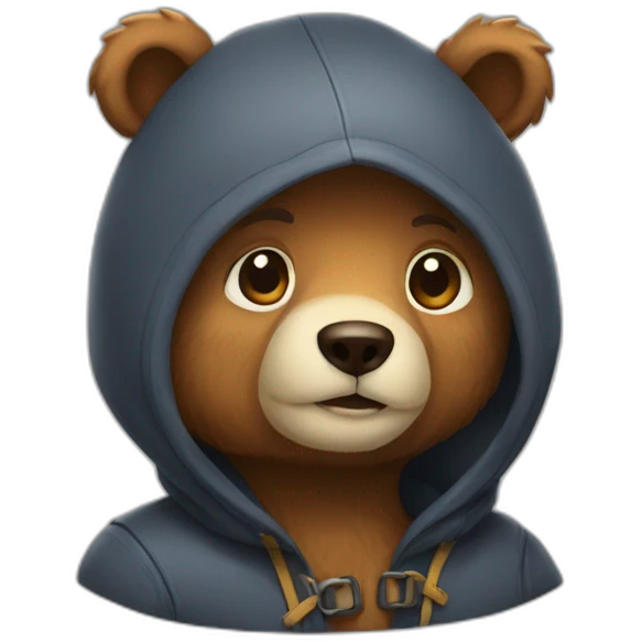 Bear master emoji