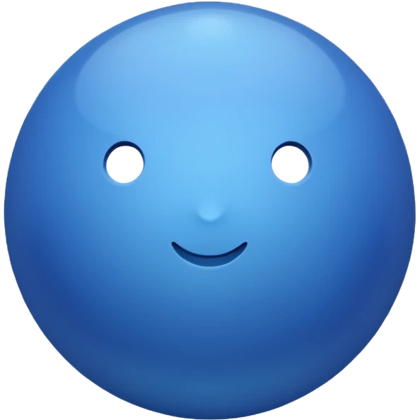 blue emoji