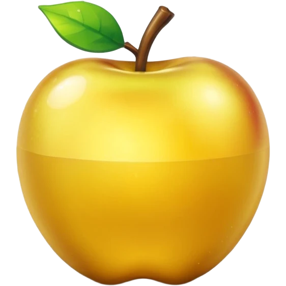 Enchanted golden apple in minecraft stlye emoji