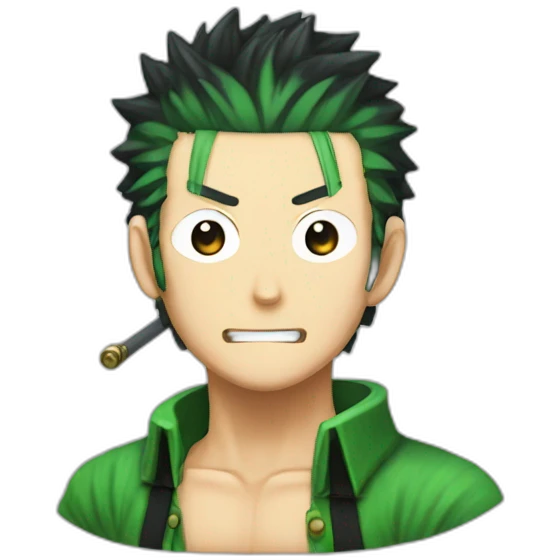 One piece zoro emoji