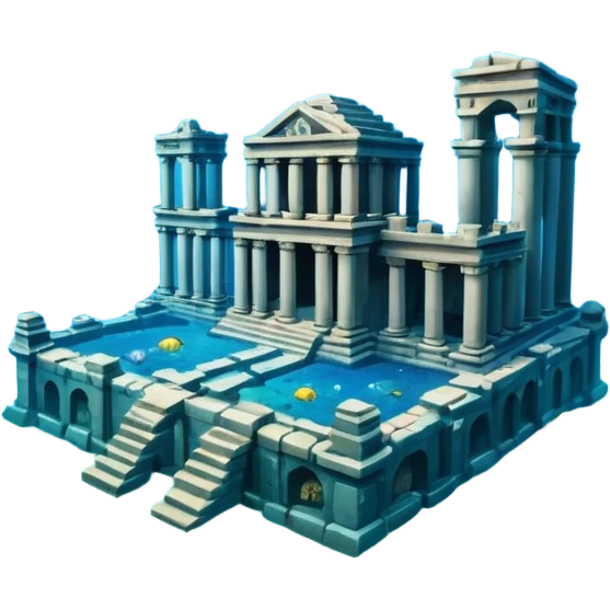 The Lost Island of Atlantis emoji