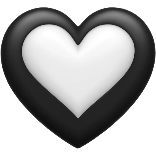 🖤🤍 emoji