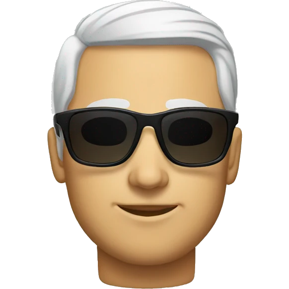 Principal WITH BLACK sunglass emoji