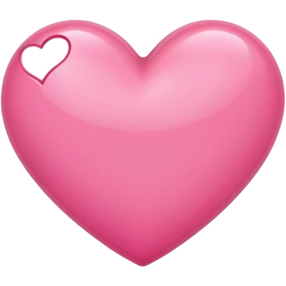 Pink heart emoji