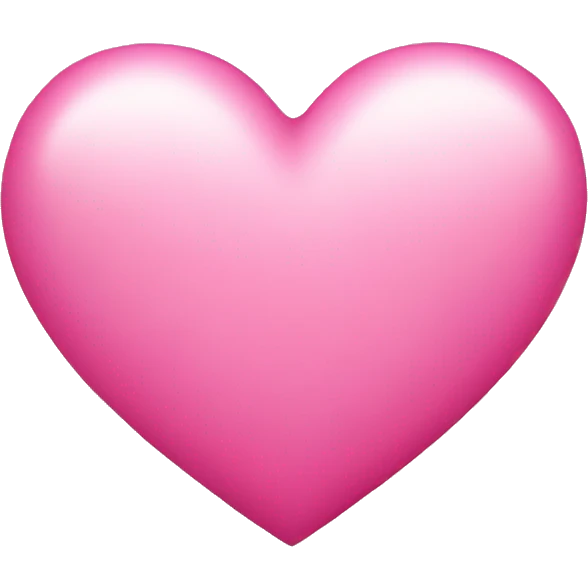 Pink heart emoji