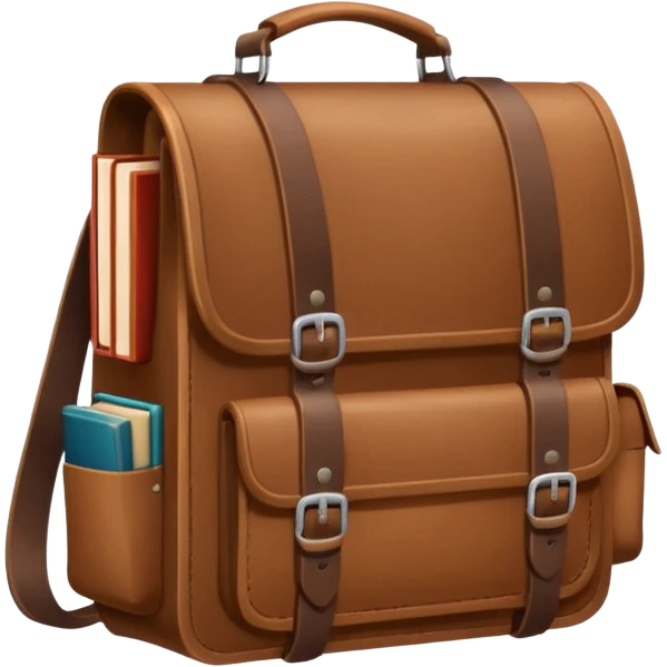 school bag emoji