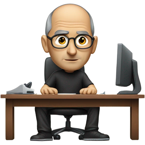 Steve Jobs video editing emoji