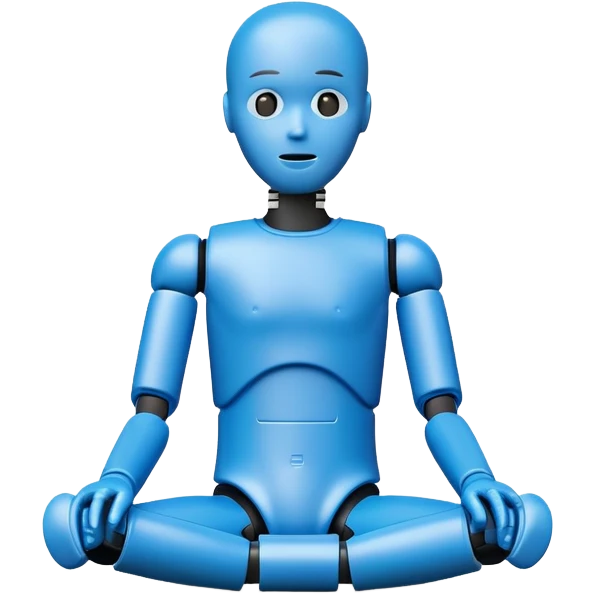 blue crash test dummy emoji