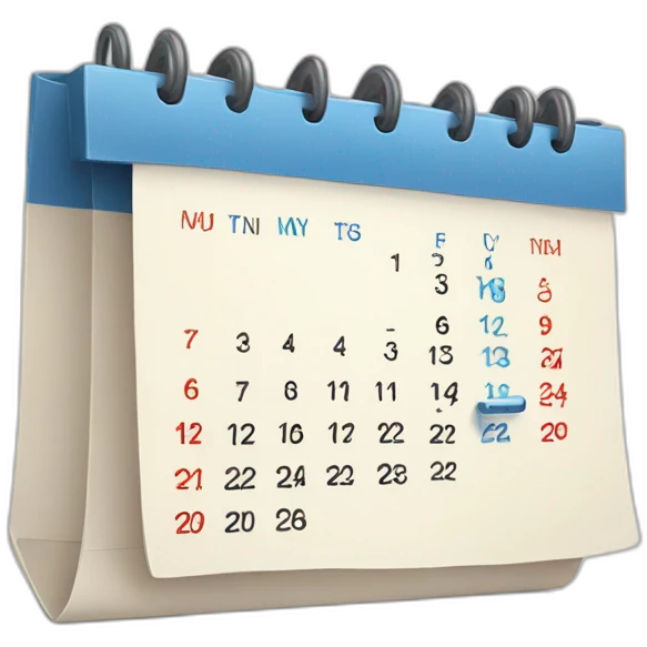 calendar emoji