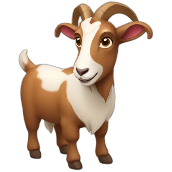 goat with sausage emoji