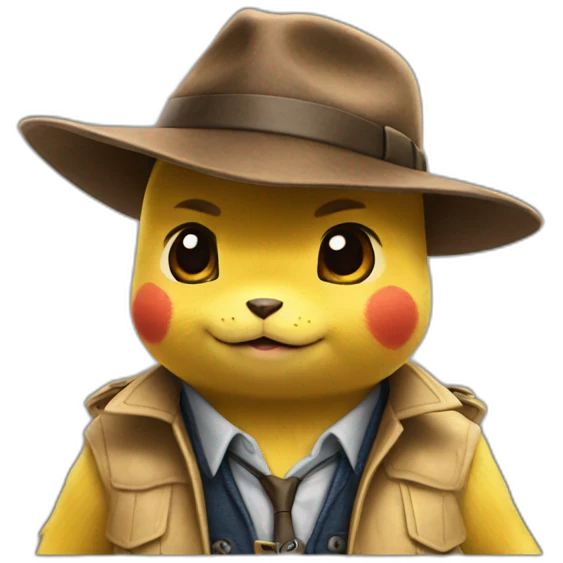 Detective-Pikachu emoji