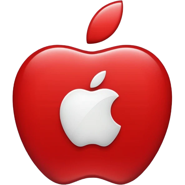 create an icon of the applee store emoji