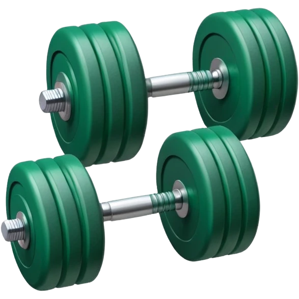 "Green dumbbell" emoji