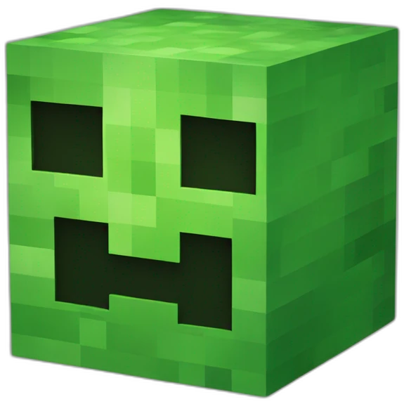 Minecraft creeper emoji