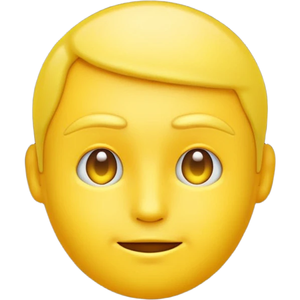 Make a customized yellow head emoji with lit emoji
