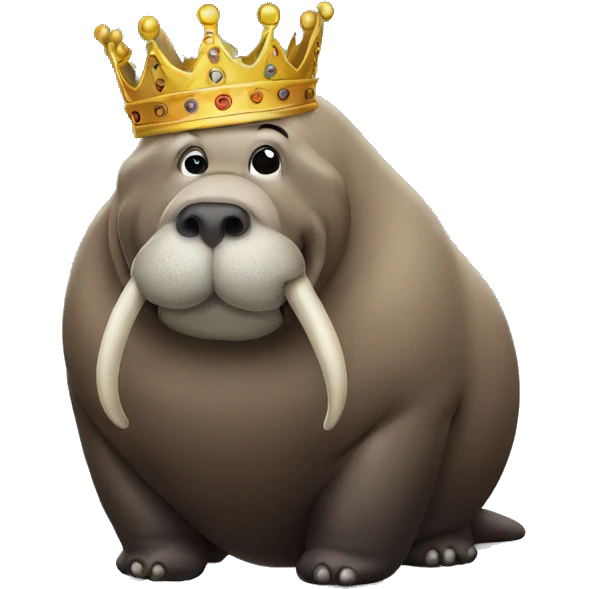 King walrus  emoji