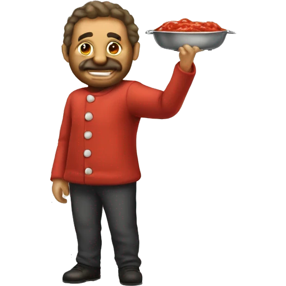 Polpetta al sugo emoji