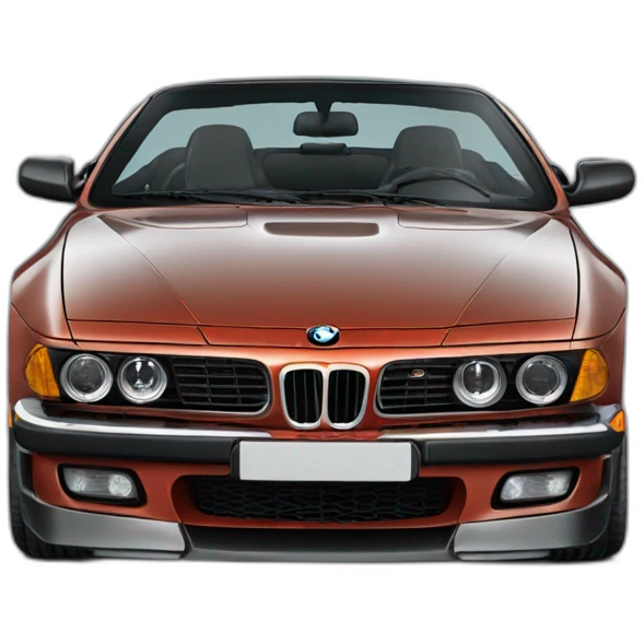 Bmw m6 front view emoji